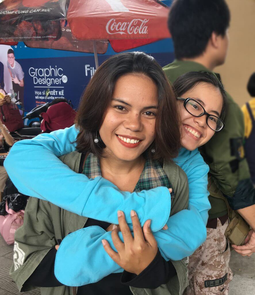 HÌNH THẢO NHÂN VÀ MS.THIÊN NỮ BĂNG NHI