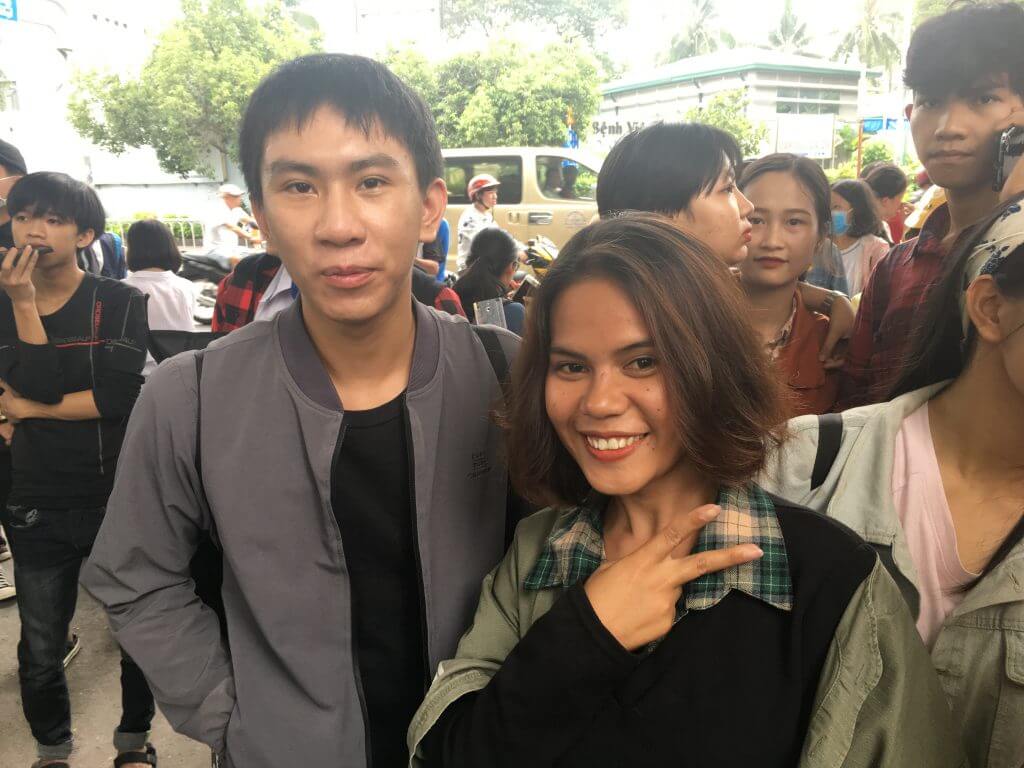 HÌNH KIÊN TRƯỜNG VÀ MS.THIÊN NỮ BĂNG NHI