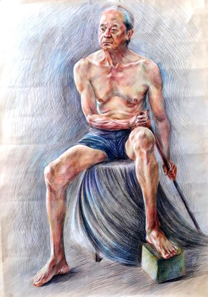 TRANH VẼ TOÀN THÂN CỦA HUY PHAN