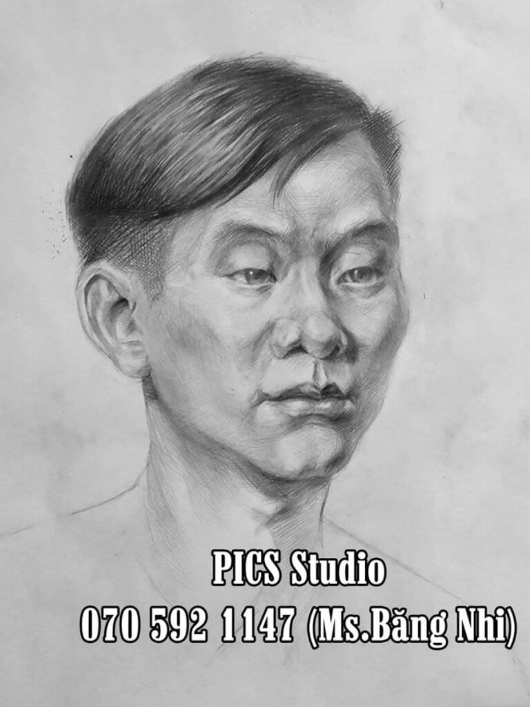 BÀI VẼ HỌC VIÊN THIÊN NỮ BĂNG NHI 16