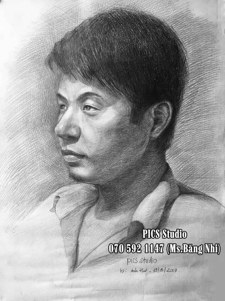 BÀI VẼ HỌC VIÊN THIÊN NỮ BĂNG NHI 17