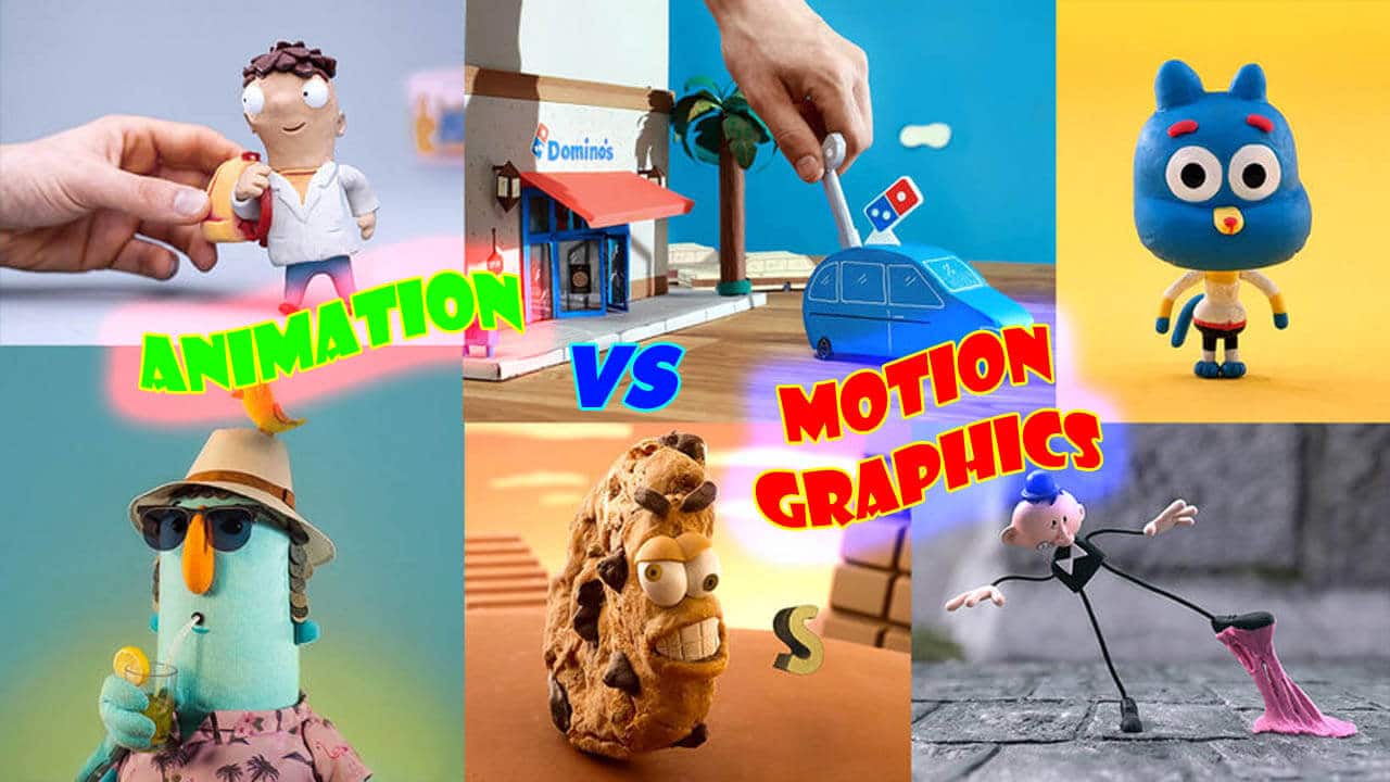 Phân Biệt Animation Và Motion Graphics