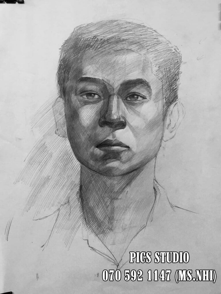 VẼ CHÂN DUNG NAM THANH NIÊN PICS STUDIO (5)