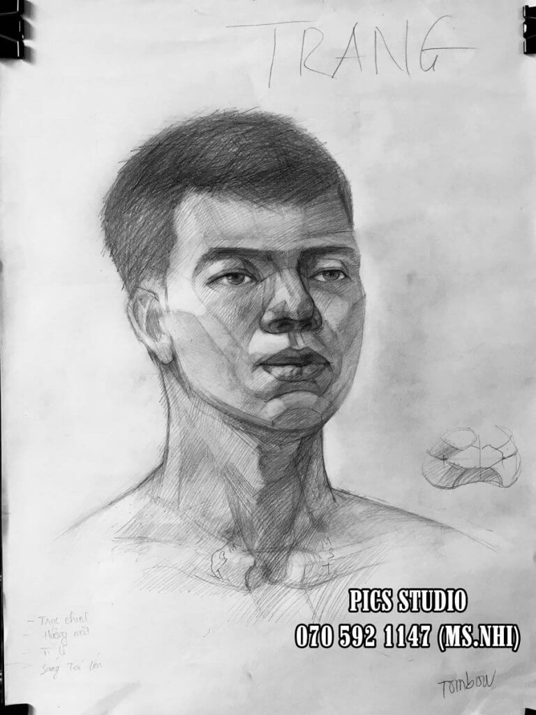 VẼ CHÂN DUNG NAM THANH NIÊN PICS STUDIO (6)
