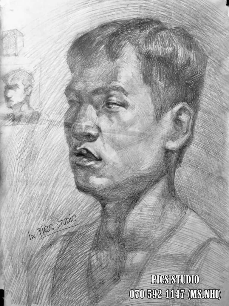 VẼ CHÂN DUNG NAM THANH NIÊN PICS STUDIO (7)