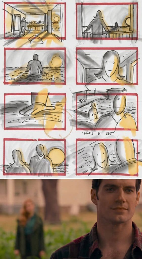 Justice League (2017) - 25 STORYBOARD PHIM NỔI TIẾNG
