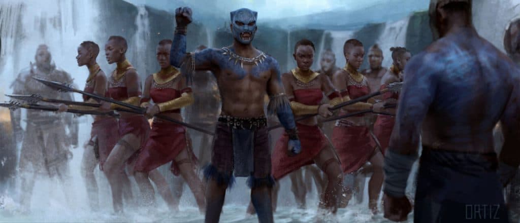 BLACK PANTHER KARLA ORTIZ - THẰNG CON TÔI CÓ TIỀM NĂNG VỀ HỘI HỌA