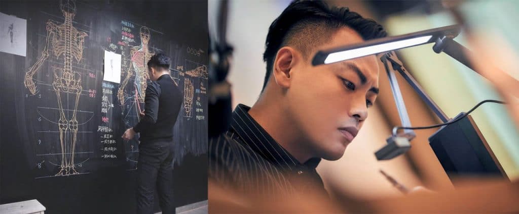 ẢNH BÌA CHUANG BIN CHUNG GIÁO VIÊN DẠY MÔN GIẢI PHẪU HỌC VỚI KỸ NĂNG VẼ ĐỐN TIM HỌC VIÊN